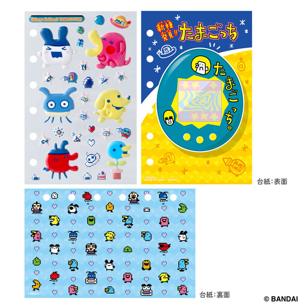 Bandai Tamagotchi Tamamori Sticker Refill 30th New Type Found! Tamagotchi Set รูปภาพ 1