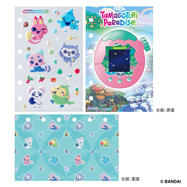 Bandai Tamagotchi Tamamori Sticker Refill 30th Tamagotchi Paradise Set รูปภาพ 1