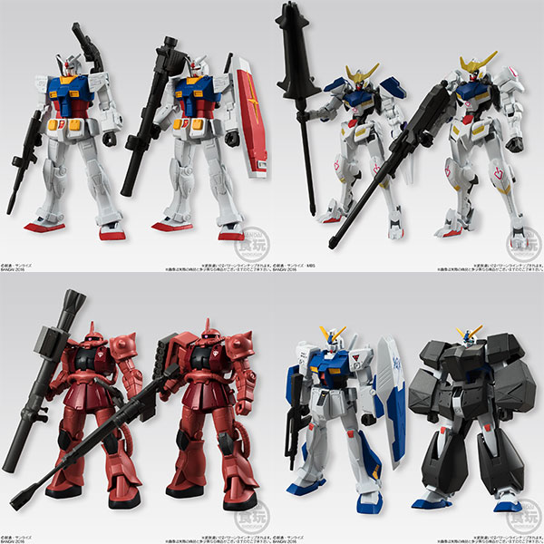 Bandai Mobile Suit Gundam UNIVERSAL UNIT Set of All 8 Types รูปภาพ 1