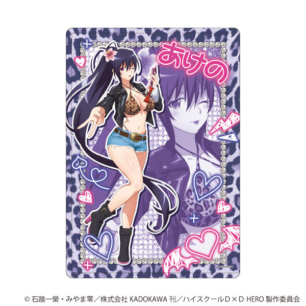 A3 Chara Clear Case "High School D x D HERO" 04/ Akeno Himejima Heisei Gyaru ver (New Illustration) รูปภาพ 1