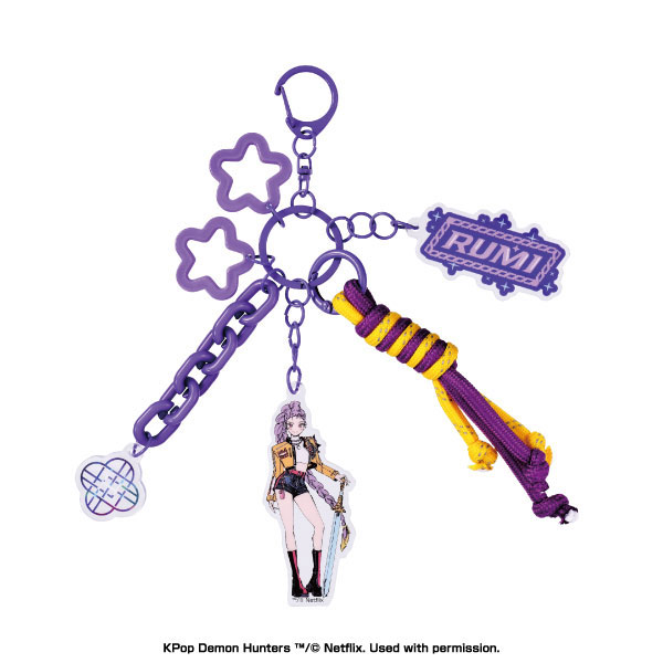 Ensky KPop Demon Hunters JaraJara Keychain (1) RUMI รูปภาพ 1
