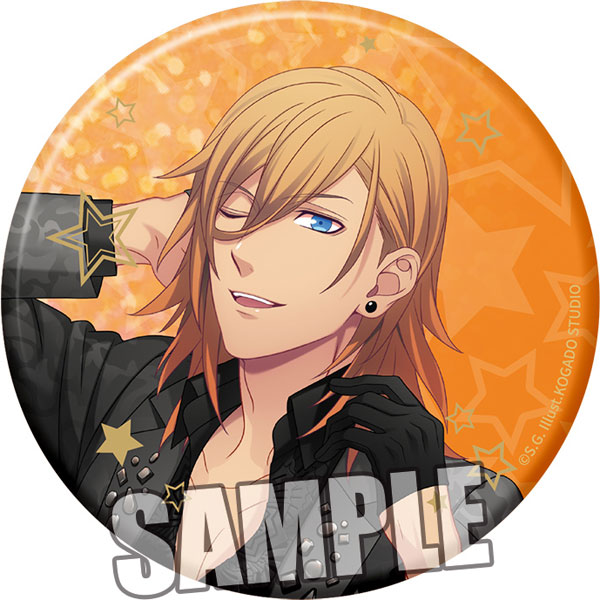 Broccoli Uta no Prince-sama BIG Hologram Tin Badge Dramatic 365 days Ver. "Ren Jinguuji" รูปภาพ 1