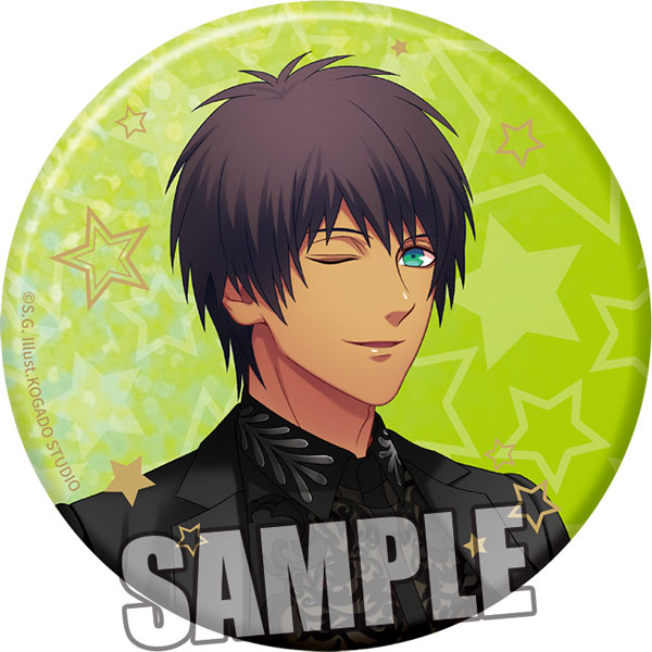 Broccoli Uta no Prince-sama BIG Hologram Tin Badge Dramatic 365 days Ver. "Cecil Aijima" image 1