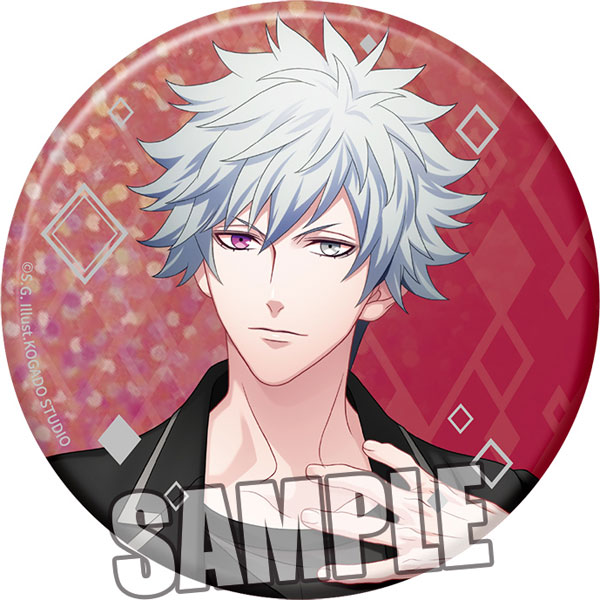 Broccoli Uta no Prince-sama BIG Hologram Tin Badge Dramatic 365 days Ver. "Ranmaru Kurosaki" image 1