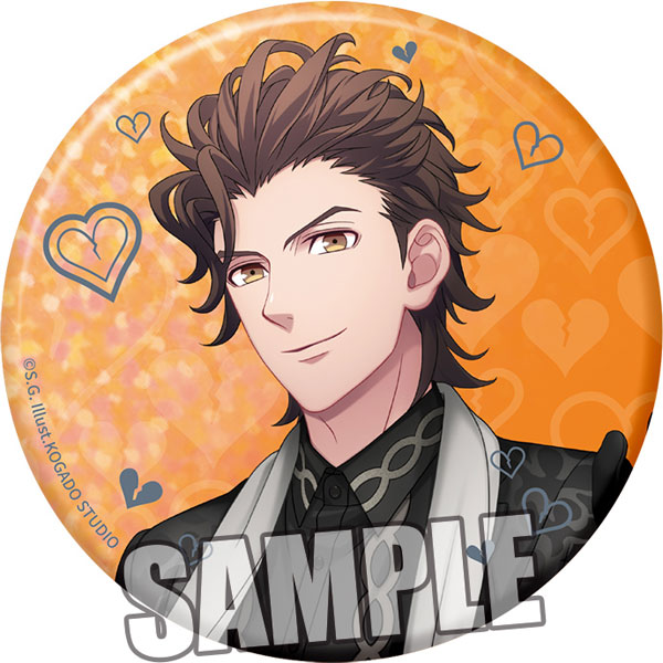 Broccoli Uta no Prince-sama BIG Hologram Tin Badge Dramatic 365 days Ver. "Van Kiryuin" รูปภาพ 1