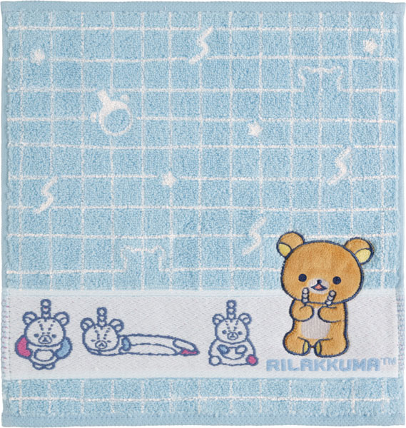 San-x CM58501 Rilakkuma Mini Towel Rilakkuma รูปภาพ 1
