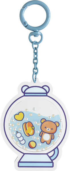San-x AB46301 Rilakkuma ShakaShaka Acrylic Keychain Rilakkuma รูปภาพ 1