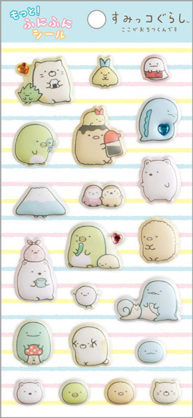 San-x SE74008 San-x Universe Motto! Funifuni Sticker Sumikko Gurashi รูปภาพ 1