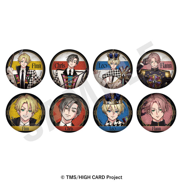 HIGH CARD 缶バッジ フィン　8個セット AmiAmi [Character & Hobby Shop] | 
