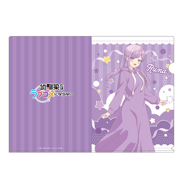 Penguin Parade Osananajimi to wa Romcom ni Naranai New Illustration Clear File Runa Tsukimi 画像 1