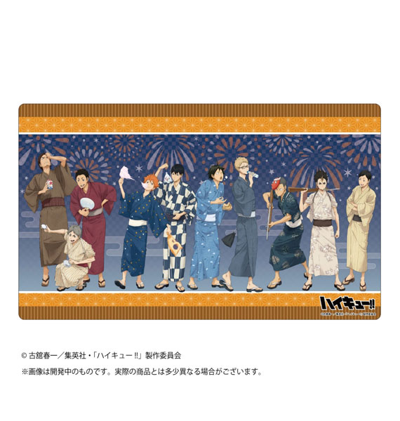 TSUKINAGI Haikyuu!! Rubber Desk Mat Collection Yukata 画像 1