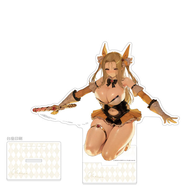 Curtain Damashii [Brown Dust 2] Jumbo Acrylic Stand (Olivier / Retired Legend)