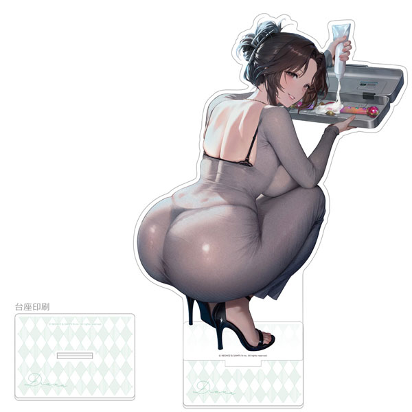 Curtain Damashii [브라운더스트2] 점보 아크릴 스탠드 (다이애나 / 매지컬 이노베이터)
