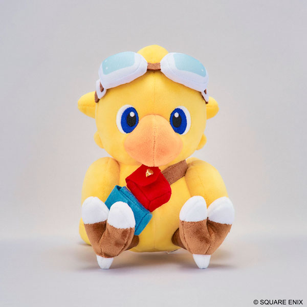 Final Fantasy Plush Chocobo Picture Book Chocobo and the Airship ver. (Square Enix)