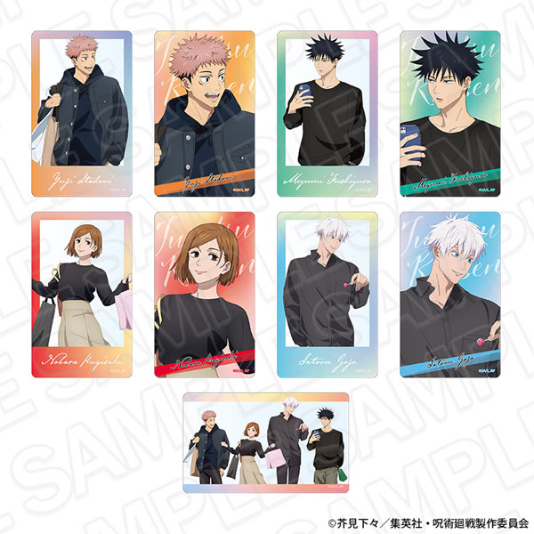 Contents Seed Anime "Jujutsu Kaisen" 5th Anniversary Clear Card (Random) shopping ver. 9Item Set