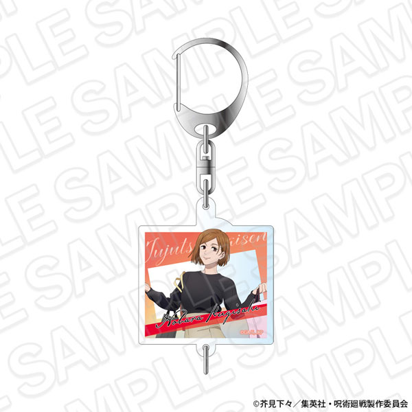 Contents Seed Anime "Jujutsu Kaisen" 5th Anniversary Acrylic Keychain Nobara Kugisaki shopping ver. รูปภาพ 1