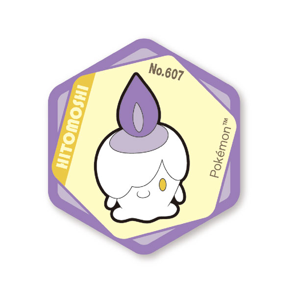 Eyeup Pokemon Pokemon Honeycomb Acrylic Magnet vol.10 Litwick รูปภาพ 1