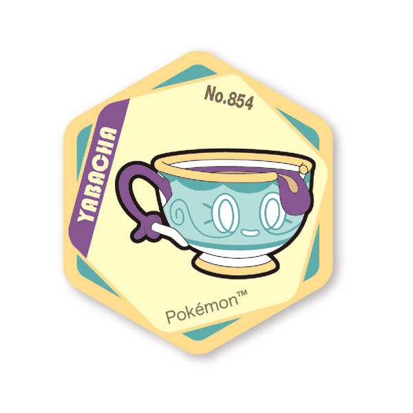 Eyeup Pokemon Pokemon Honeycomb Acrylic Magnet vol.10 Sinistea รูปภาพ 1