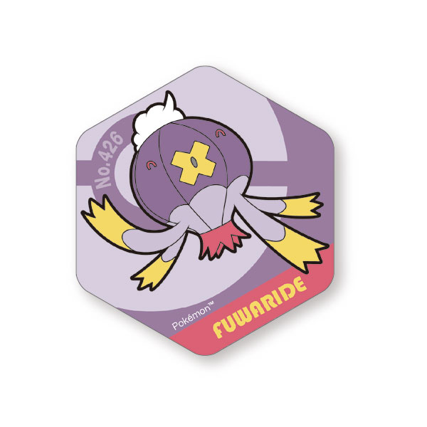 Eyeup Pokemon Pokemon Honeycomb Acrylic Magnet BIG vol.7 Drifblim