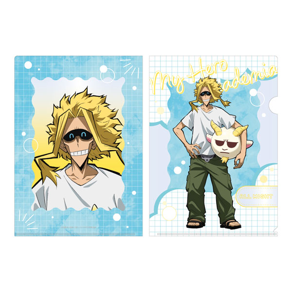 Toho My Hero Academia Clear File Animal Beach Ball Ver. All Might รูปภาพ 1