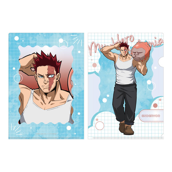 Toho My Hero Academia Clear File Animal Beach Ball Ver. Endeavor รูปภาพ 1