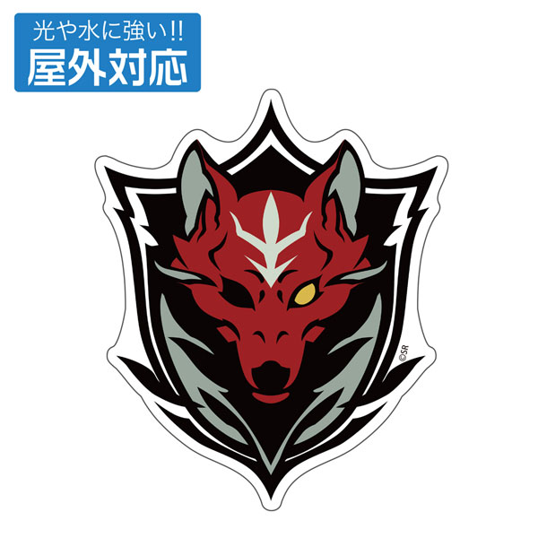 COSPA Gundam: Requiem for Vengeance Red Wolf Squadron Outdoor Compatible Sticker รูปภาพ 1