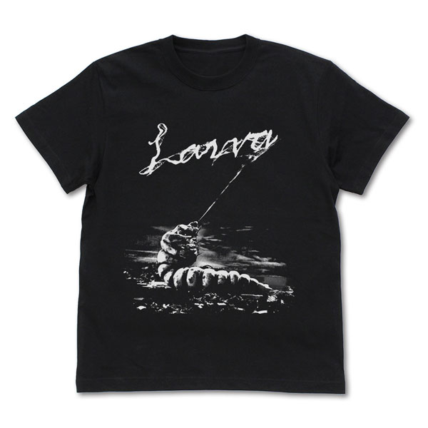 COSPA Godzilla Mothra Larva Spinning Silk T-shirt /BLACK-L