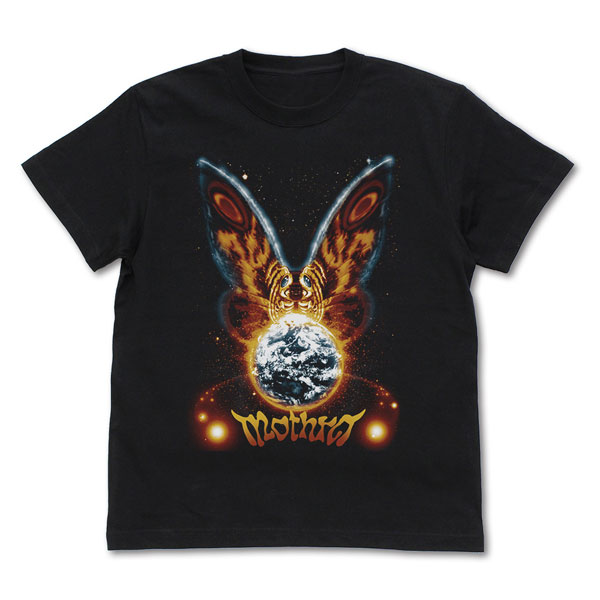 COSPA Godzilla Mothra (1996) T-shirt /BLACK-L