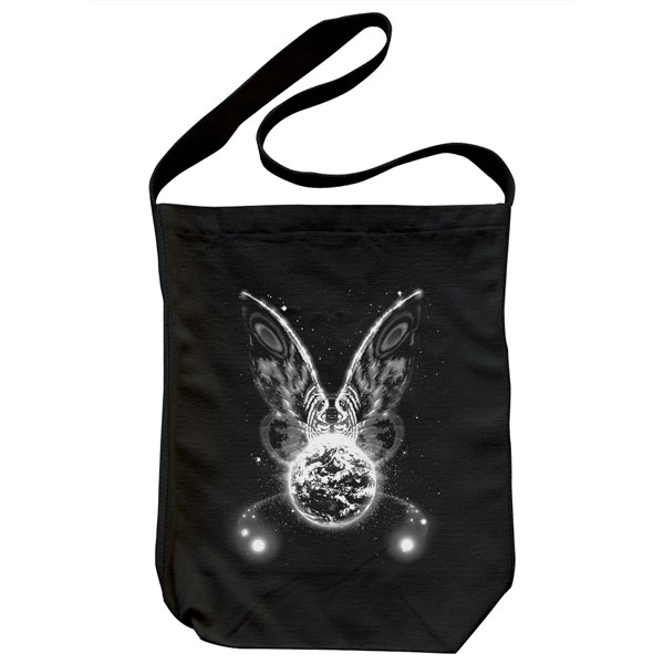 COSPA Godzilla Mothra (1996) Shoulder Tote Bag /BLACK รูปภาพ 1
