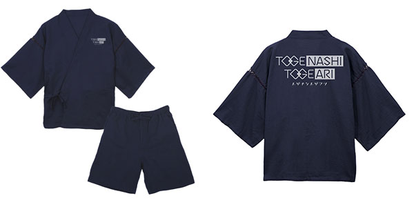 COSPA Girls Band Cry Togenashi Togeari Jinbei /Navy - L (XL - XXL)