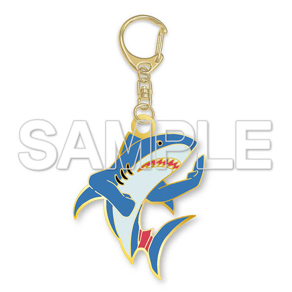 KADOKAWA I Became Friends with the Second Cutest Girl in My Class - Conclusion Celebration - Kung Fu Shark Metal Keychain