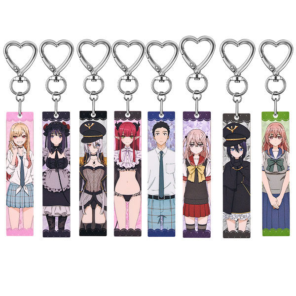 GoodSmile Moment TV Anime "My Dress-Up Darling" Collectible Acrylic Keychain 8Pack BOX