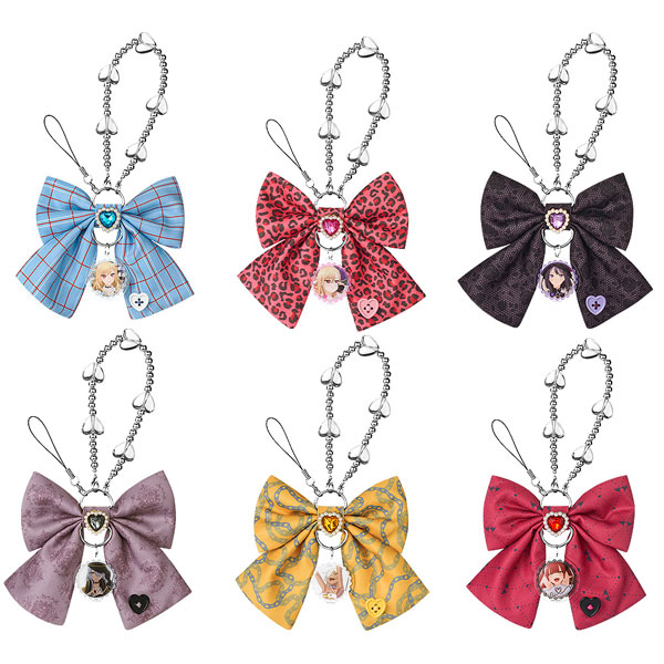 GoodSmile Moment TV Anime "My Dress-Up Darling" Collectible Gyaru Image Keychain 6Pack BOX รูปภาพ 1