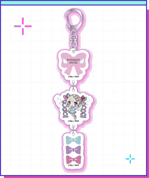 WHY SO SERIOUS? NEEDY STREAMER OVERLOAD KAngel Minimini Purapura Acrylic Keychain