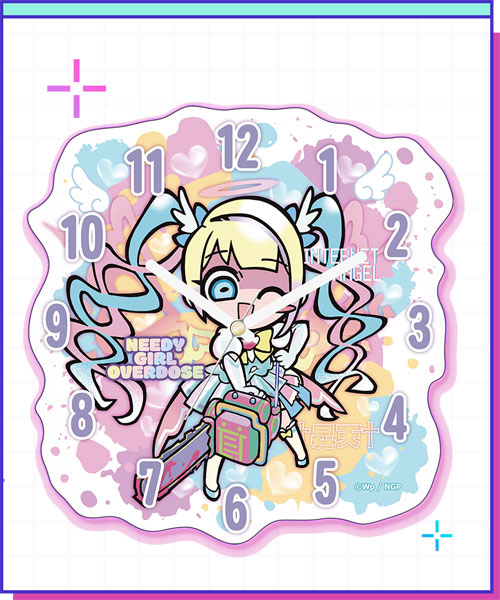 WHY SO SERIOUS? NEEDY STREAMER OVERLOAD Dennou Tenshi Splash Clock