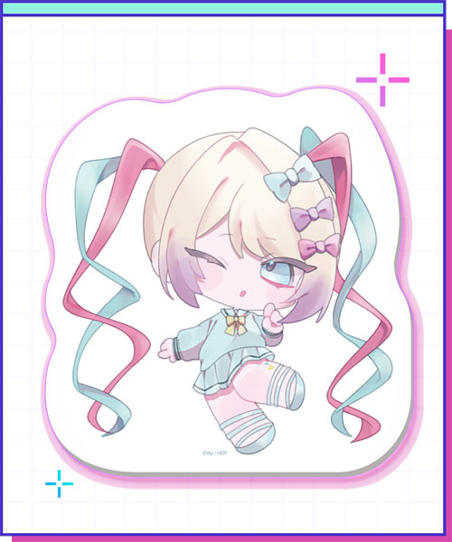 WHY SO SERIOUS? NEEDY STREAMER OVERLOAD Diecut Mouse Pad KAngel (Mini Chara ver.)