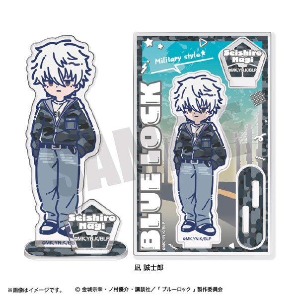 Playful Mind Company TV Anime "Bluelock" Retro Pop Vol.8 Acrylic Stand Seishirou Nagi 이미지 1