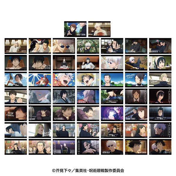 Ensky Anime "Jujutsu Kaisen" 5th Anniversary Capture Clear Card Collection Hidden Inventory / Premature Death 17Pack BOX รูปภาพ 1