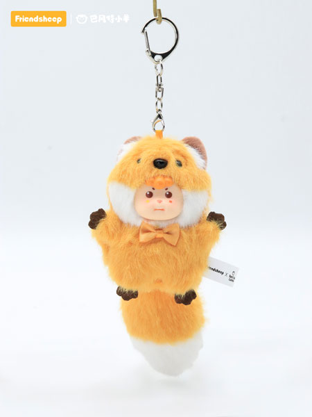 Fuku Yobu Shippo Series Plush Keychain Fox (FRIENDSHEEP) Fuku Yobu Shippo Series Plush Keychain Fox (FRIENDSHEEP)
