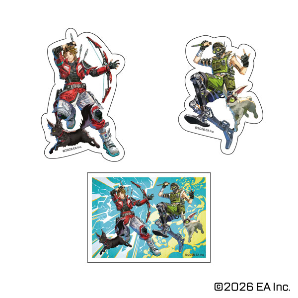 Infolens Apex Legends Amigo&Amico Die-cut Sticker รูปภาพ 1
