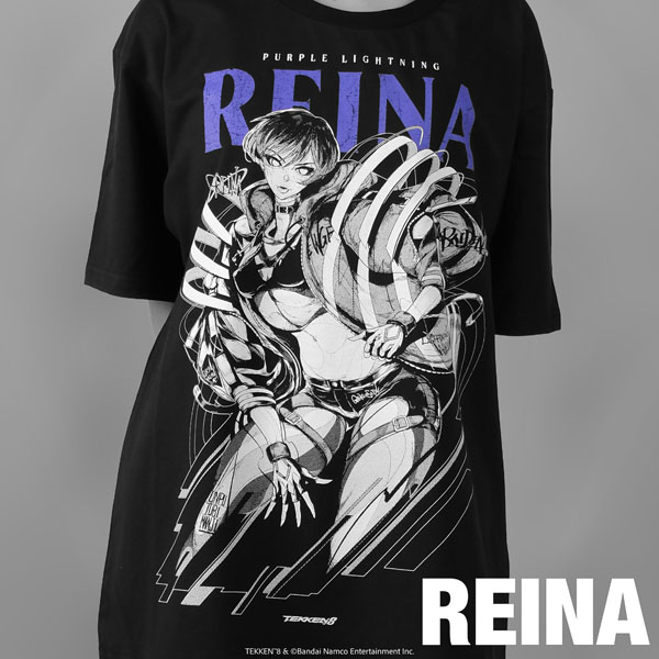 り*ぃ様 ​【新品未開封】鉄拳8 TEKKEN8 Tシャツ 麗奈 REINA 3 AmiAmi [Character & Hobby Shop] | TEKKEN 8 11JAN All Character T