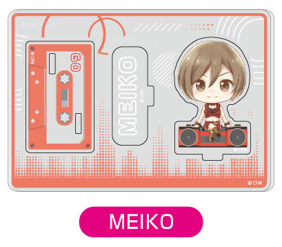 Bandai Acrylic Stand Collection Hatsune Miku Chocomari 07 MEIKO รูปภาพ 1