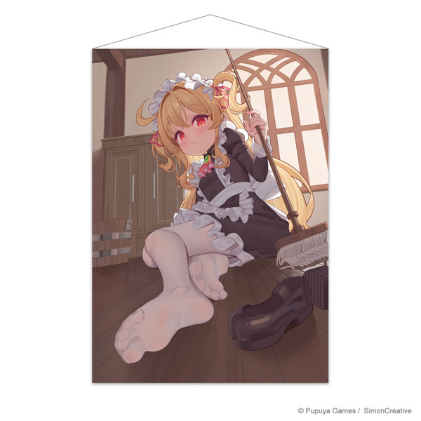 Simon Creative Little Witch Nobeta B2 Wall Scroll Nobeta (Maid Tights) รูปภาพ 1