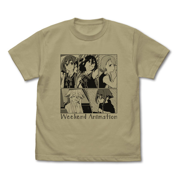 COSPA TV Anime "mono" T-shirt /SAND KHAKI-M รูปภาพ 1