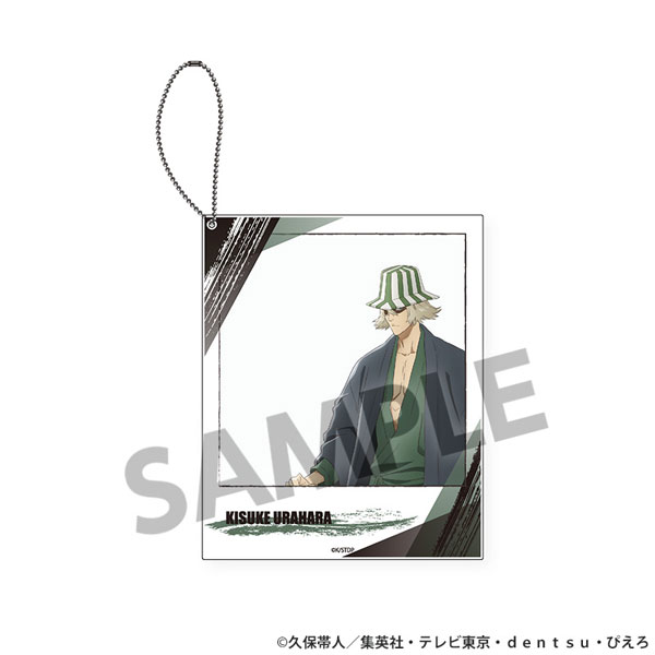 Hobby Stock TV Anime "Bleach: Thousand-Year Blood War" Polaroid Style Acrylic Keychain Kisuke Urahara รูปภาพ 1