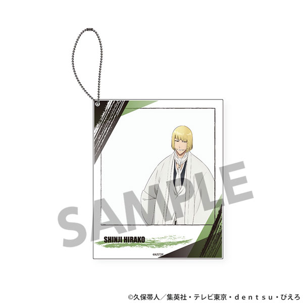 Hobby Stock TV Anime "Bleach: Thousand-Year Blood War" Polaroid Style Acrylic Keychain Shinji Hirako 画像 1
