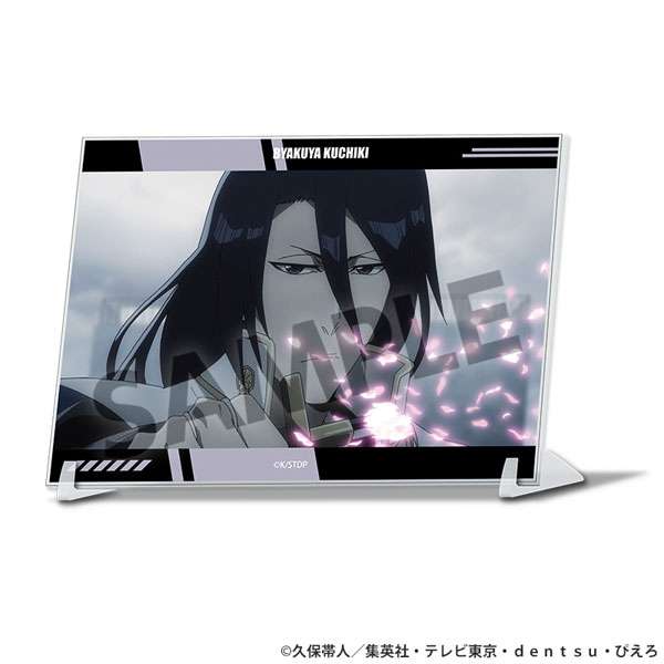 Hobby Stock TV Anime "Bleach: Thousand-Year Blood War" A6 Visual Acrylic Plate Byakuya Kuchiki รูปภาพ 1