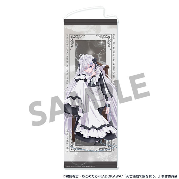 Hobby Stock Playing Death Games to Put Food on the Table Slim Wall Scroll Yuki GHOST HOUSE ver.