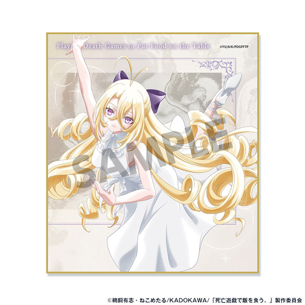 Hobby Stock Playing Death Games to Put Food on the Table Mini Shikishi Mishiro SCRAP BUILDING ver. รูปภาพ 1