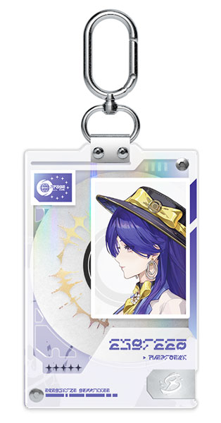 KURO GAMES [Exclusive Sale] Wuthering Waves Entry Permit Series ID Card Keychain Lucilla